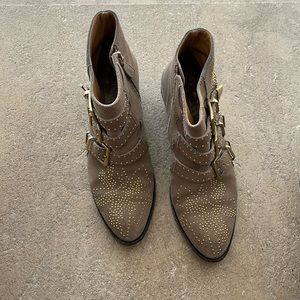 Chloe studded ankle boots